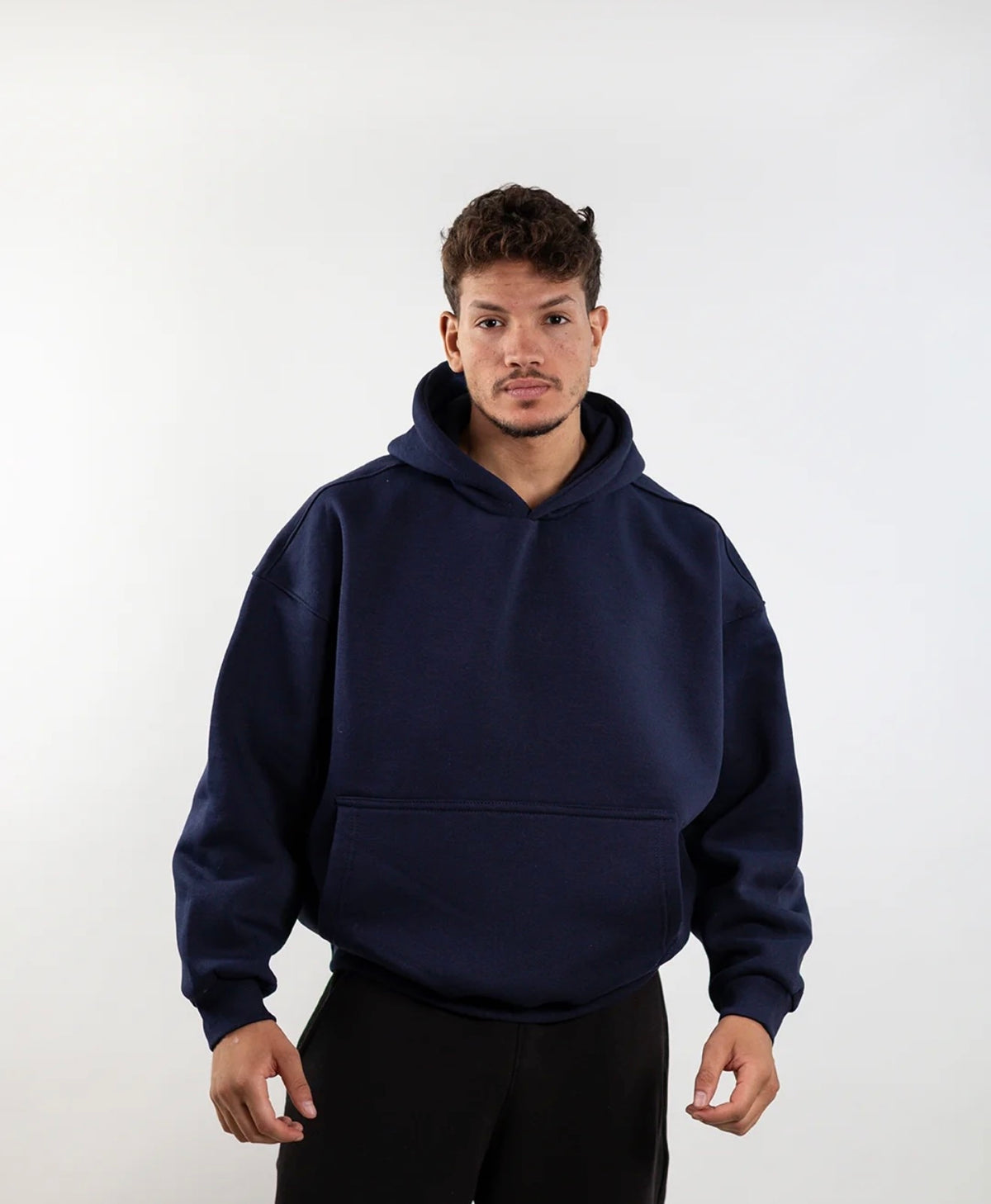Midnight- Boxy Hoodie