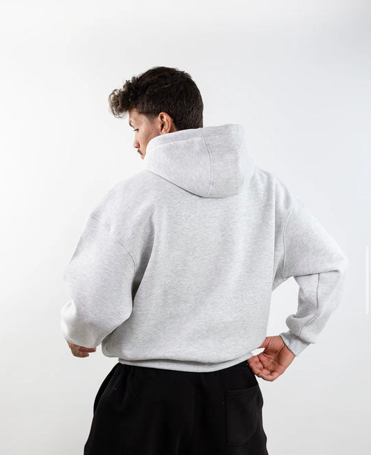 Gray - Boxy Hoodie
