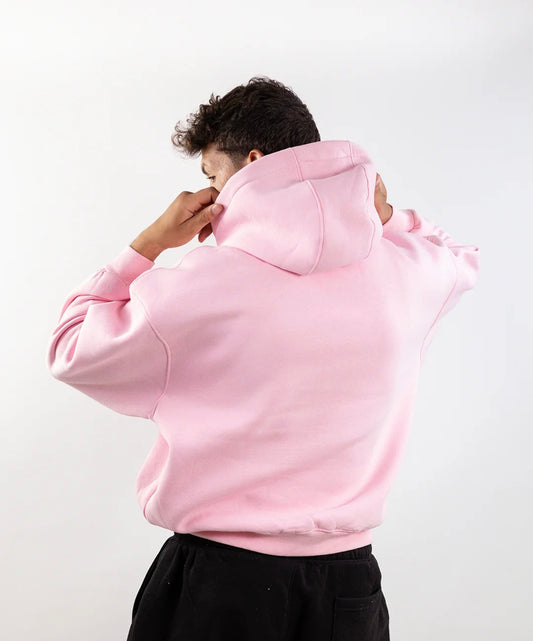 Pink - Boxy Hoodie