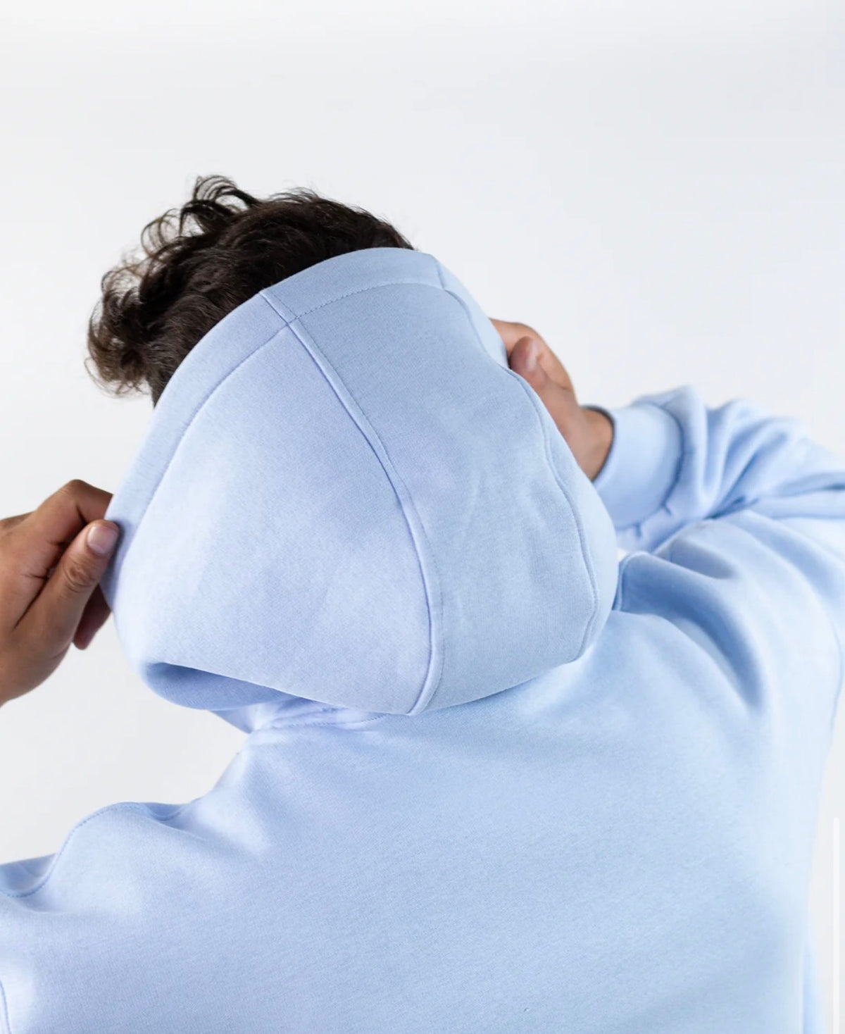 Baby Blue - Boxy Hoodie