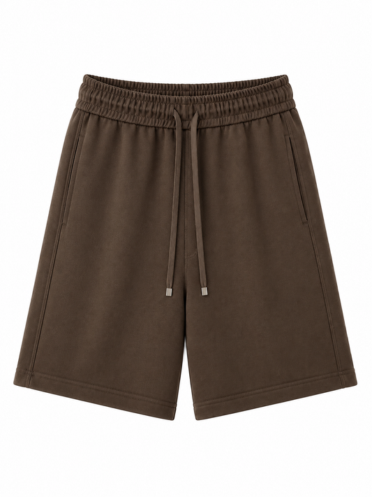 Earth Brown Premium Sweat Shorts