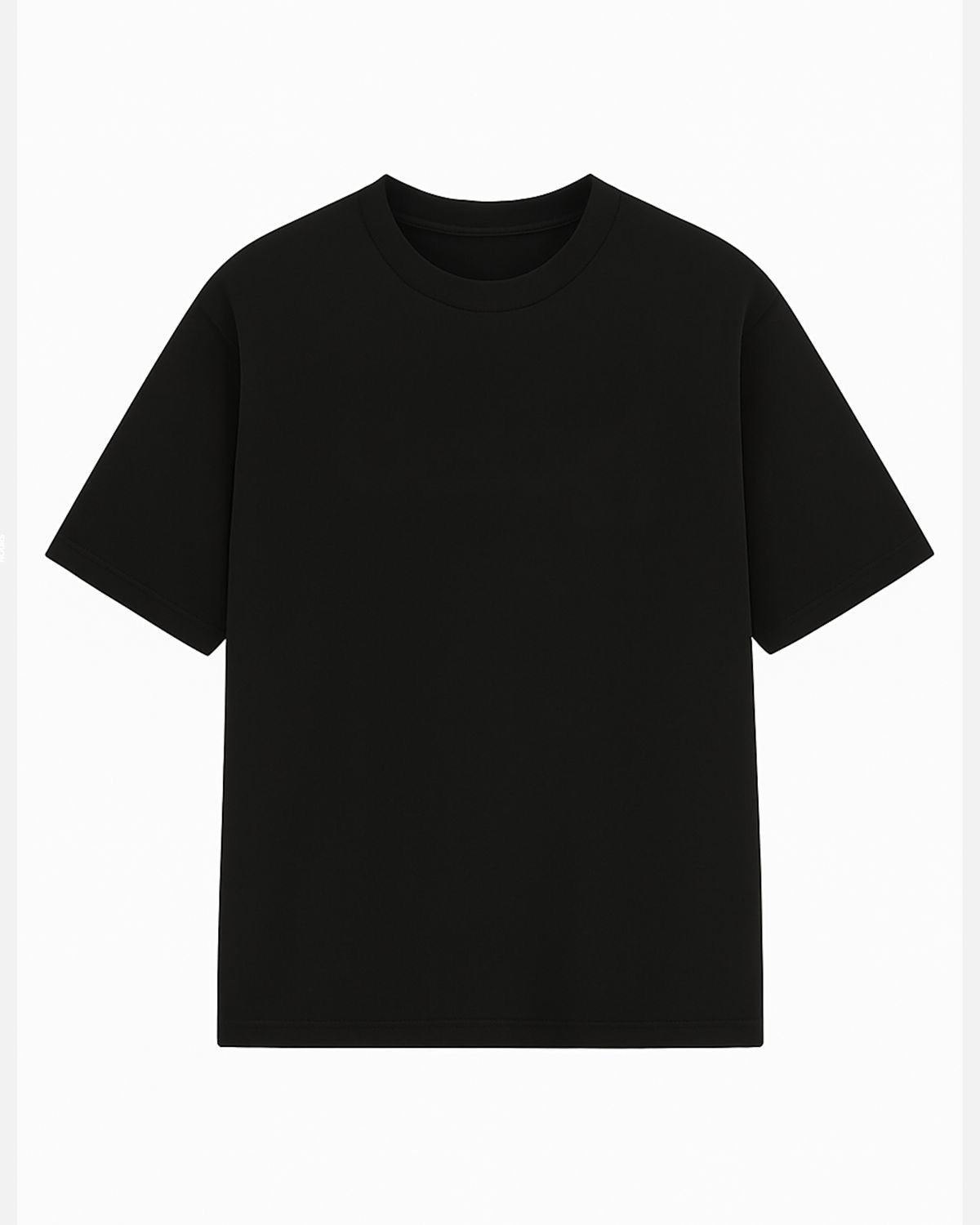 Essential Black Boxy Fit T-Shirt