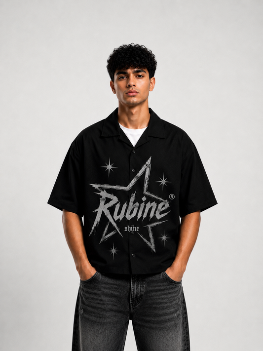 Rubine® Shine Star Shirt — Black Edition