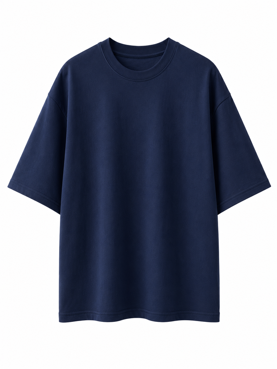 Classic Navy Boxy Fit T-Shirt