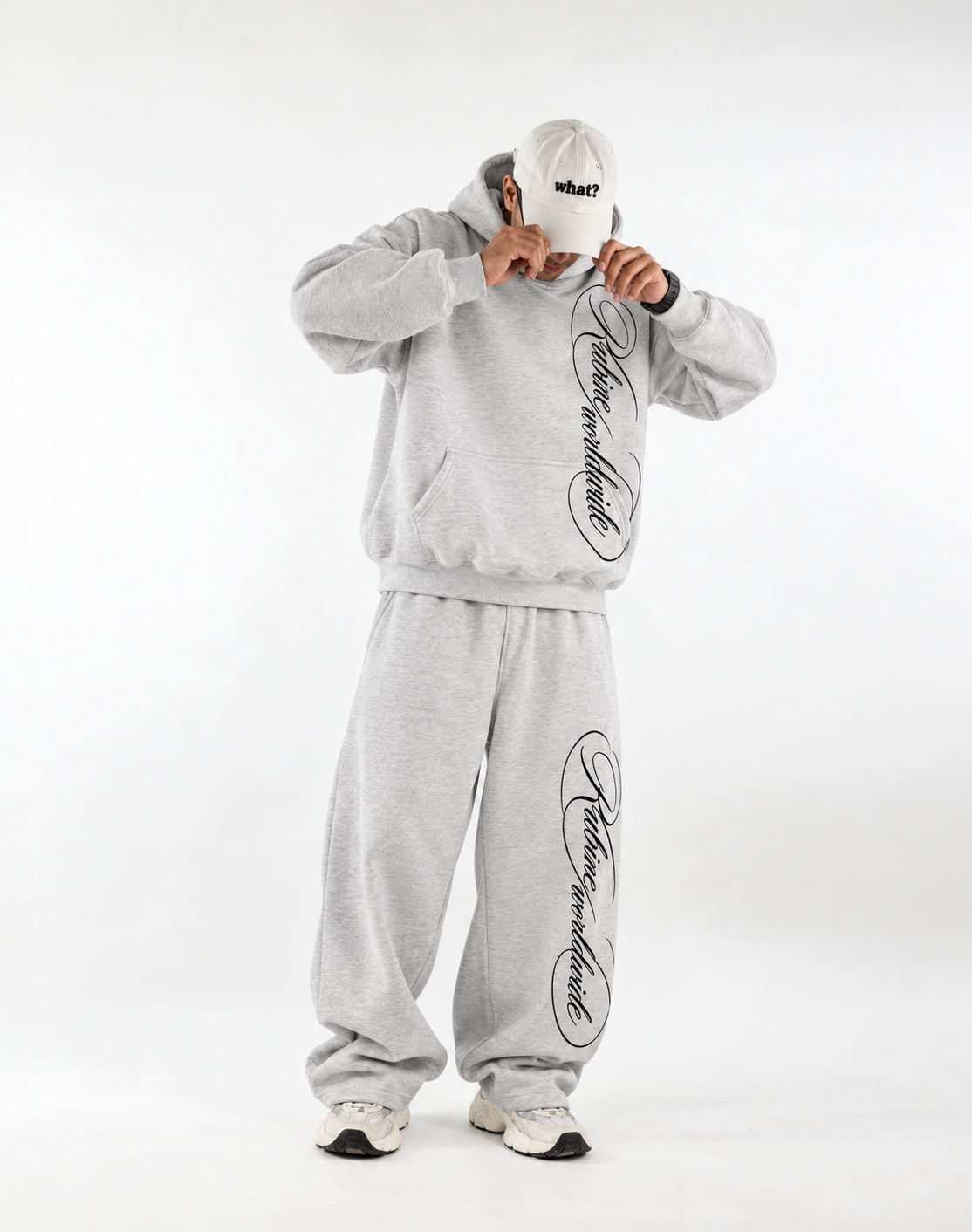 Rubine® Worldwide Tracksuit – Light Grey