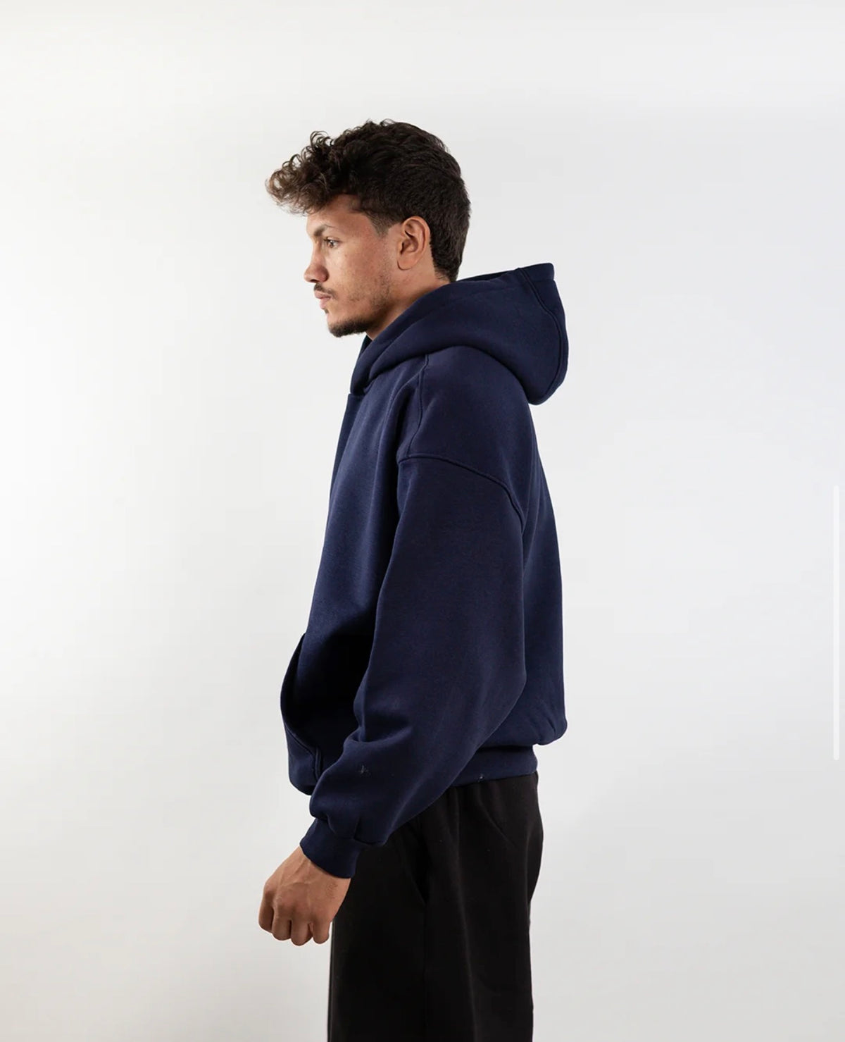 Midnight- Boxy Hoodie