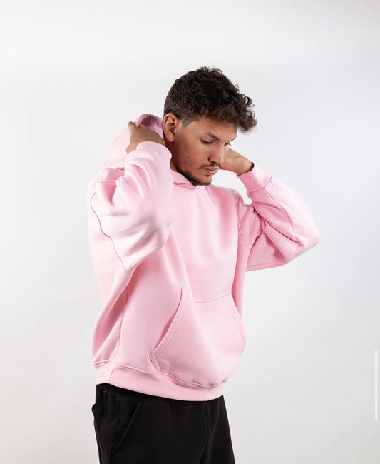 Pink - Boxy Hoodie