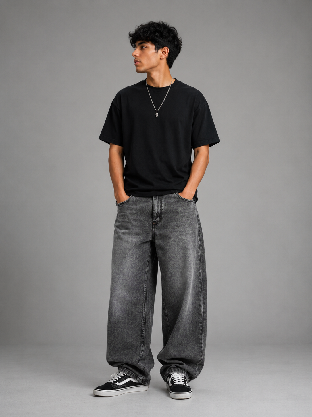 Ash Gray Denim