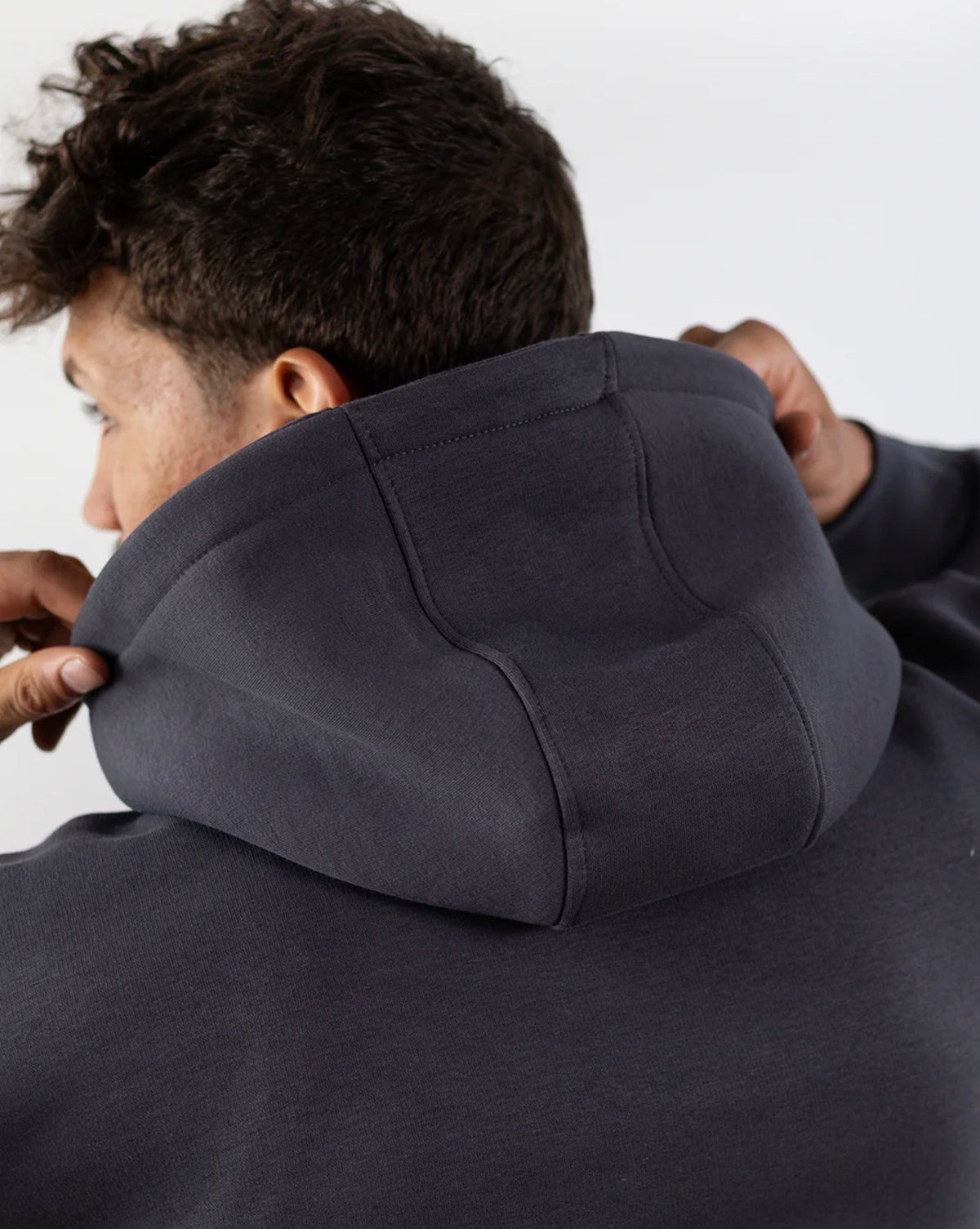 Dark Gray - Boxy Hoodie
