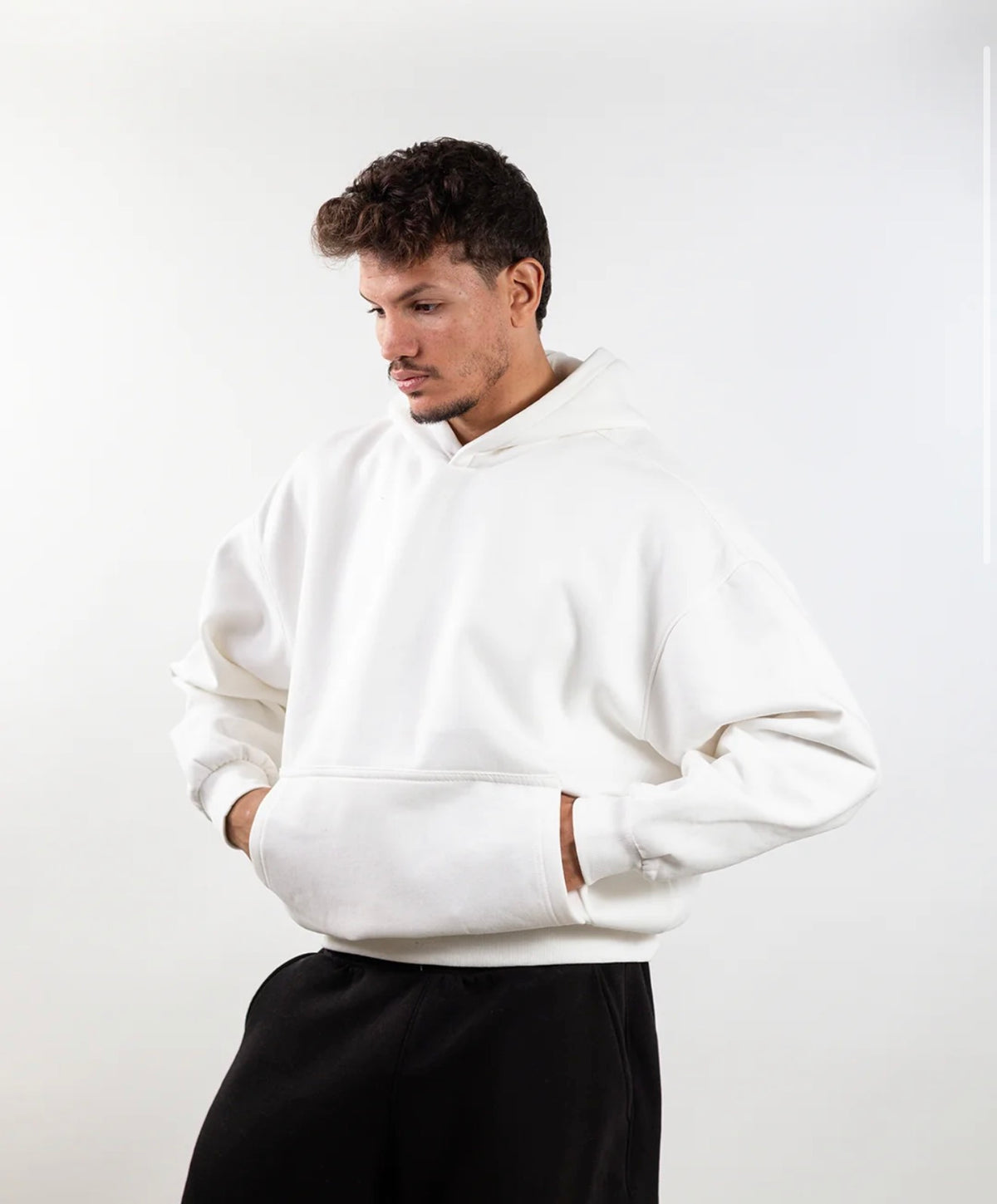 White - Boxy Hoodie