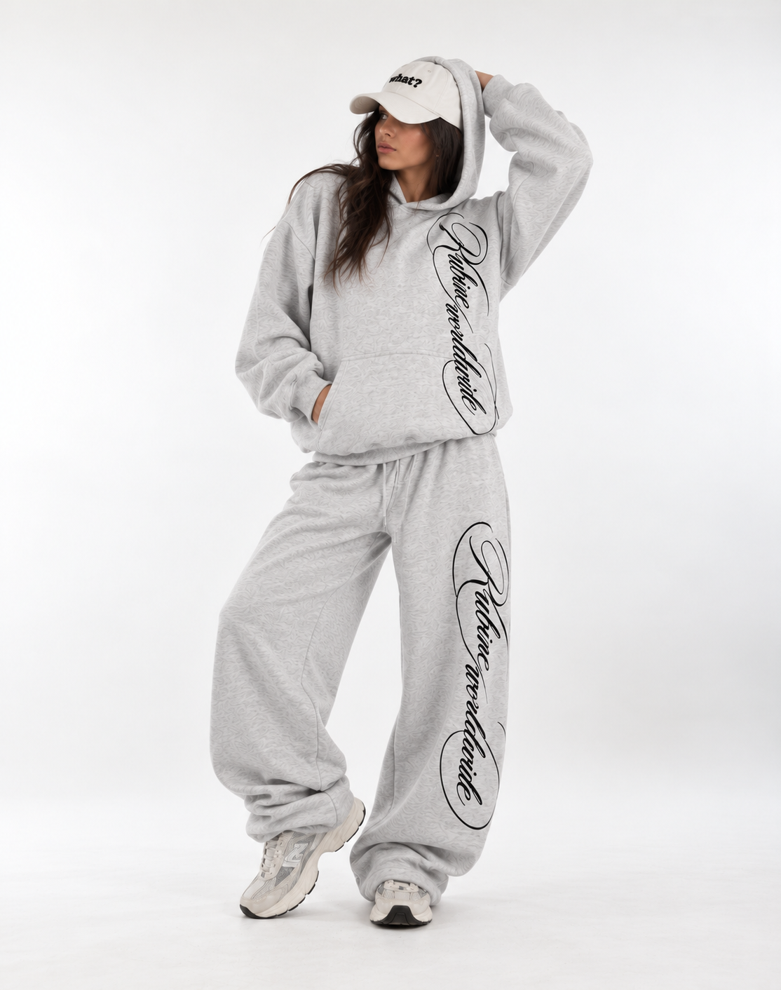 Rubine® Worldwide Tracksuit – Light Grey