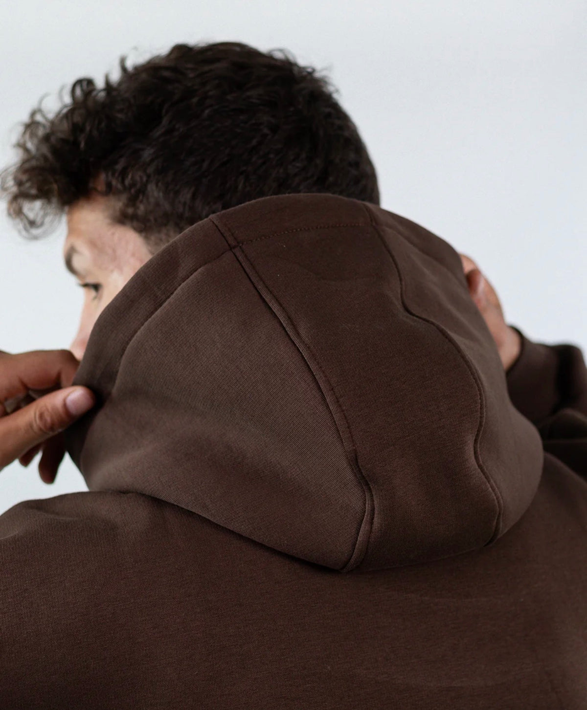 Brown- Boxy Hoodie