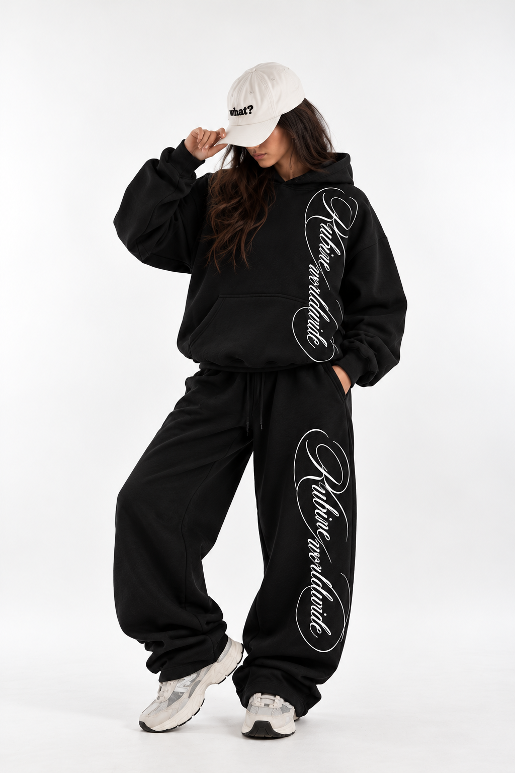 Rubine® Worldwide Tracksuit –  Black