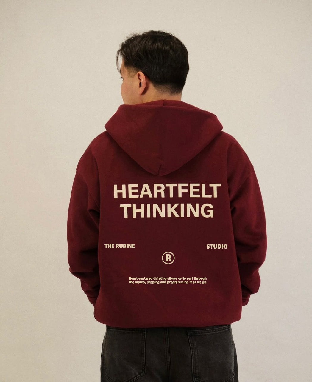 Heartfelt thinking boxy fit
