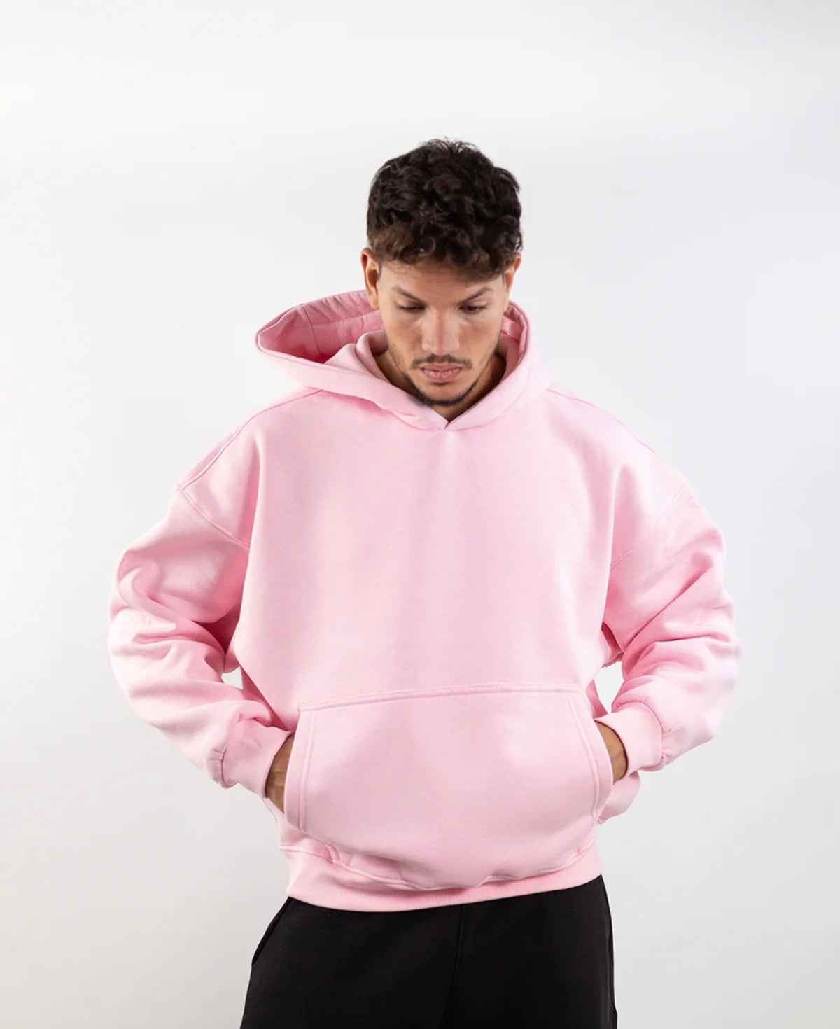 Pink - Boxy Hoodie
