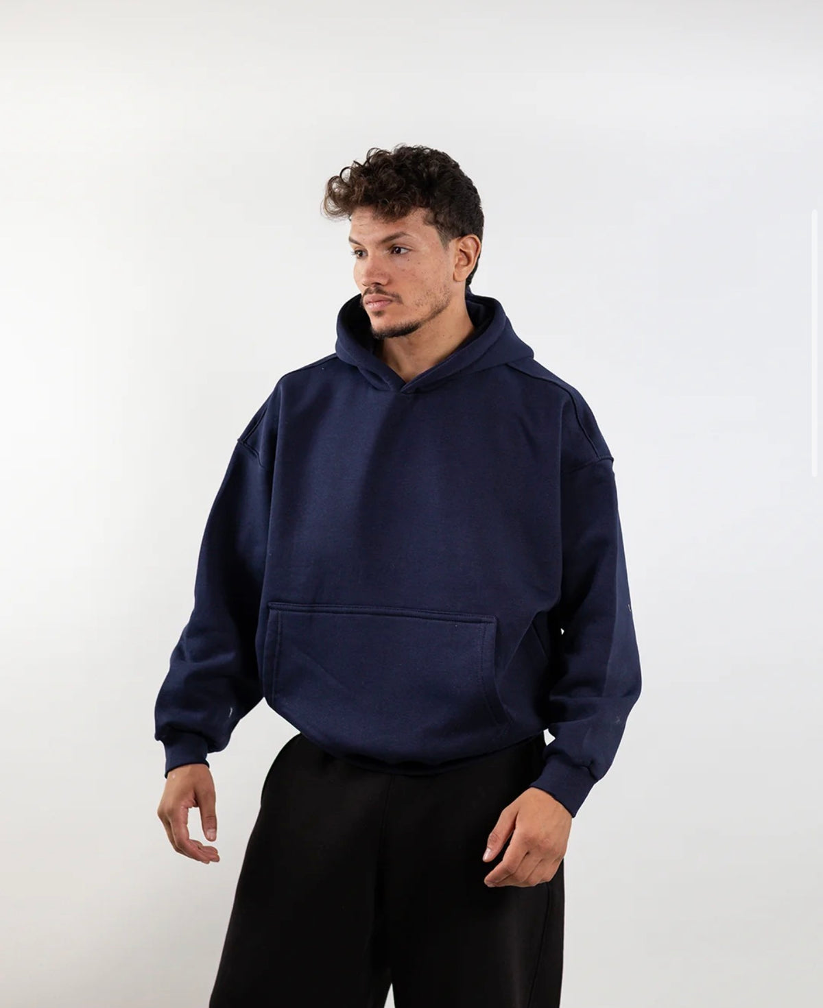 Midnight- Boxy Hoodie