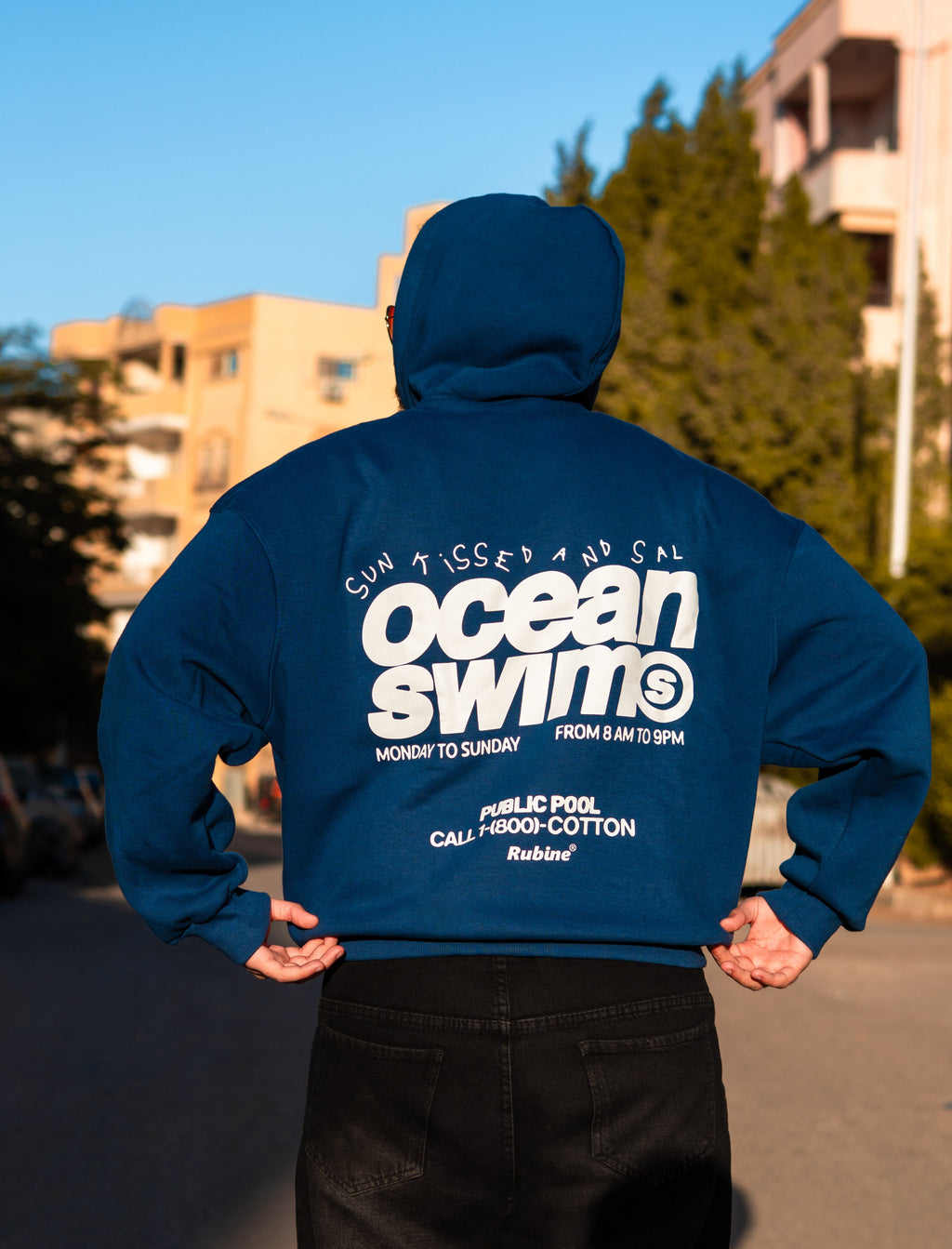 Ocean swim boxy fit