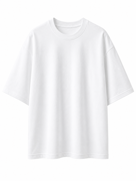 Classic White Boxy Fit T-Shirt